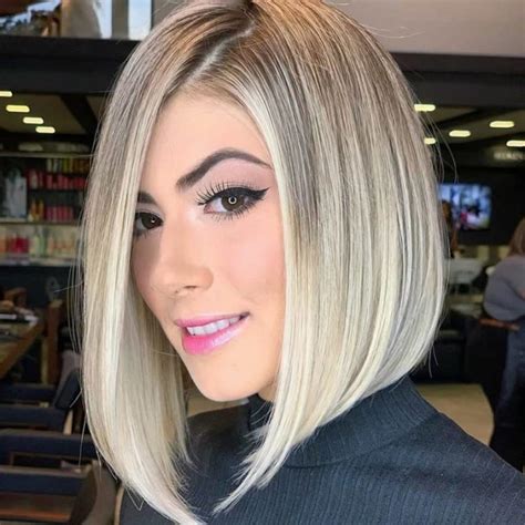 chanel longo na frente antes e depois visto de trás|Corte chanel longo: 20 fotos e tutoriais para um visual atemporal .